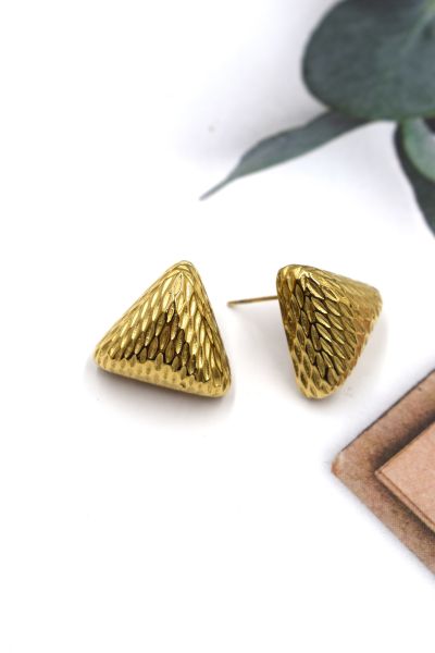 BOUCLES D'OREILLES EN ACIER