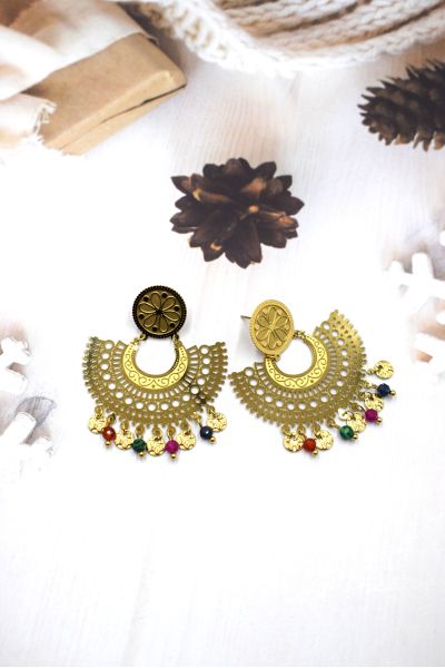 BOUCLES D'OREILLES EN ACIER