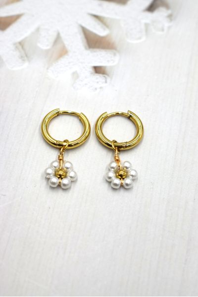 BOUCLES D'OREILLES EN ACIER