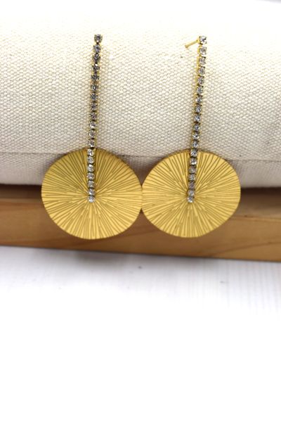 BOUCLES D'OREILLES EN ACIER