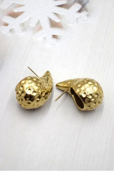 BOUCLES D'OREILLES EN ACIER