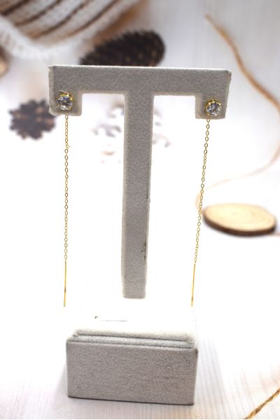 BOUCLES D'OREILLES EN ACIER