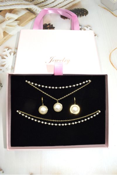 PARURE EN ACIER