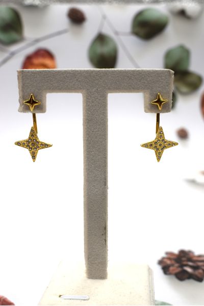 BOUCLES D'OREILLES EN ACIER