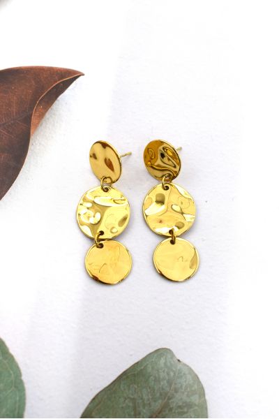 BOUCLES D'OREILLES EN ACIER