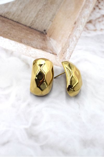 BOUCLES D'OREILLES EN ACIER