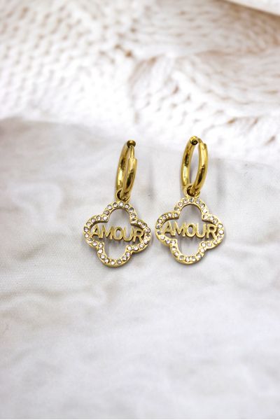 BOUCLE D'OREILLES EN ACIER