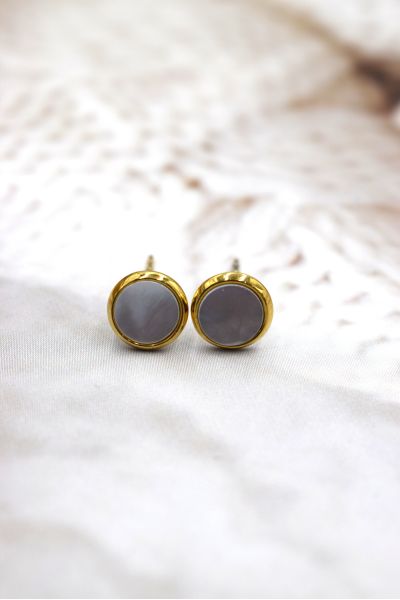 BOUCLES D'OREILLES EN ACIER