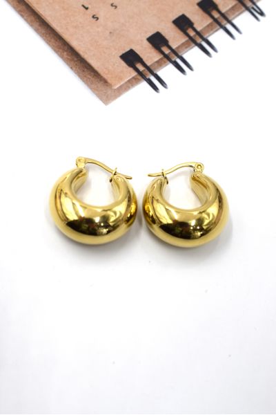 BOUCLES D'OREILLES EN ACIER