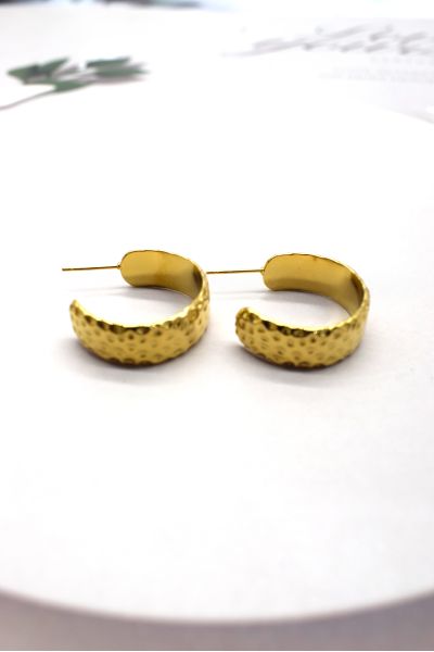 BOUCLES D'OREILLES EN ACIER