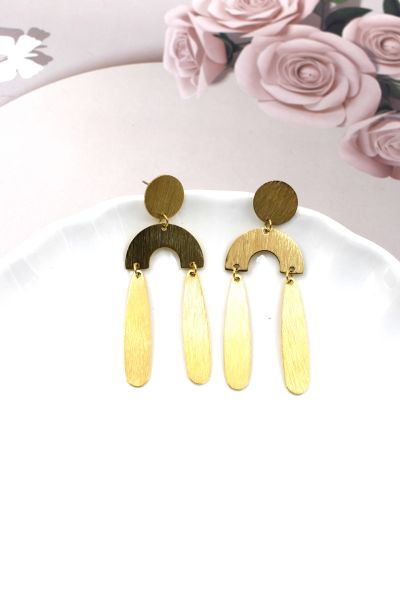 BOUCLES D'OREILLES EN ACIER
