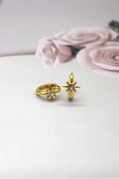 BOUCLES D'OREILLES EN ACIER