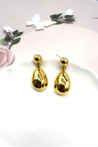 BOUCLES D'OREILLES EN ACIER