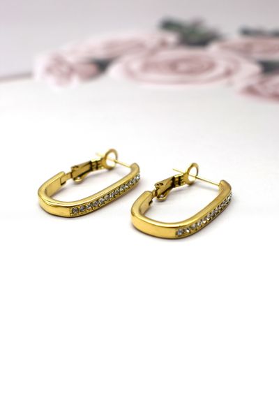 BOUCLES D'OREILLES EN ACIER