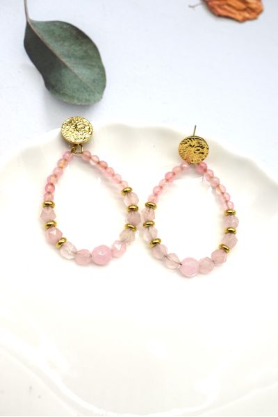 BOUCLES D'OREILLES EN ACIER