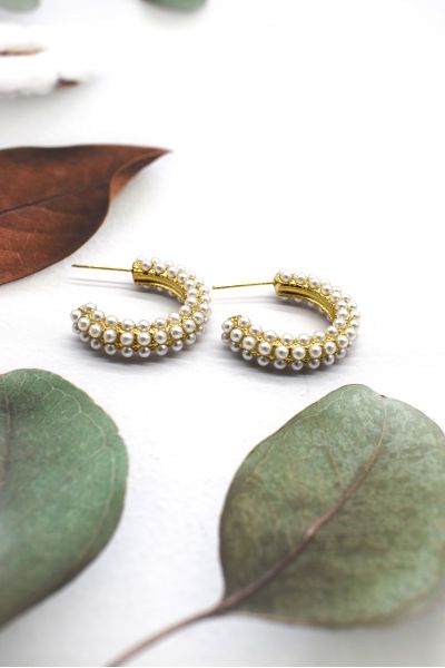 BOUCLES D'OREILLES EN ACIER