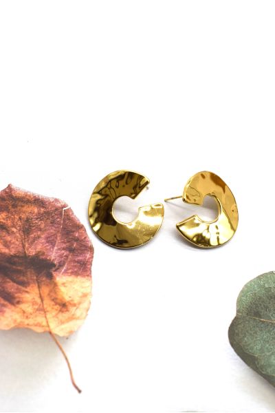 BOUCLES D'OREILLES EN ACIER