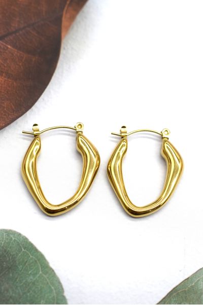 BOUCLES D'OREILLES EN ACIER