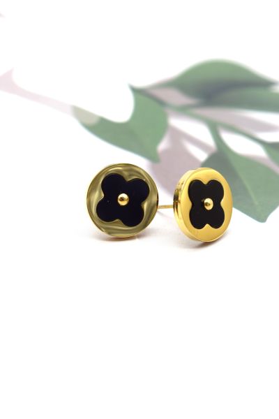 BOUCLES D'OREILLES EN ACIER