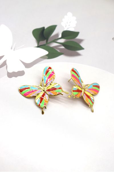 BOUCLES D'OREILLES EN ACIER