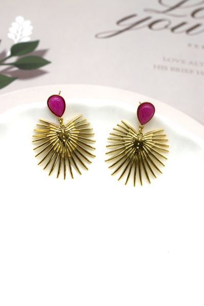BOUCLES D'OREILLES EN ACIER