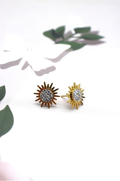 BOUCLES D'OREILLES EN ACIER