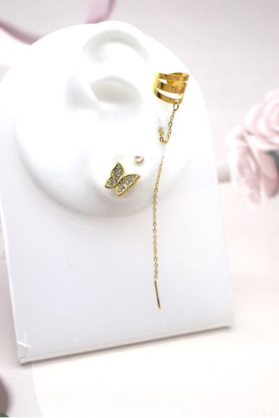 BOUCLES D'OREILLES EN ACIER