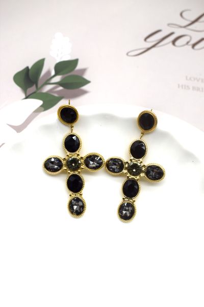 BOUCLES D'OREILLES EN ACIER