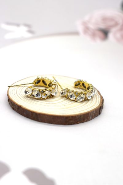 BOUCLES D'OREILLES EN ACIER