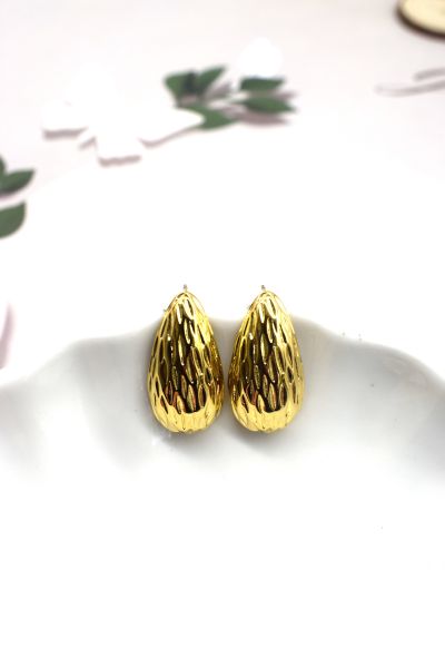 BOUCLES D'OREILLES EN ACIER