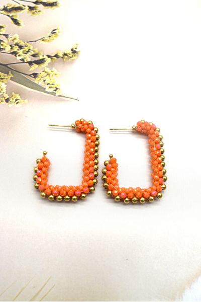 BOUCLES D'OREILLES EN ACIER