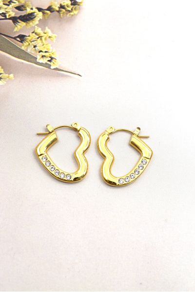 BOUCLES D'OREILLES EN ACIER
