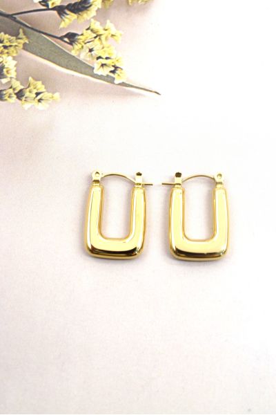 BOUCLES D'OREILLES EN ACIER