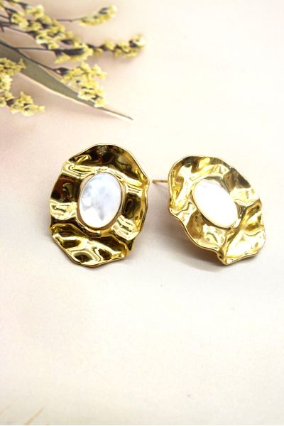 BOUCLES D'OREILLES EN ACIER