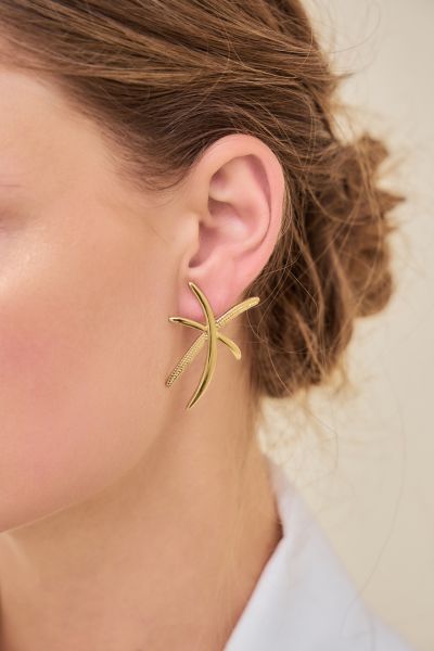 BOUCLES D'OREILLES EN ACIER