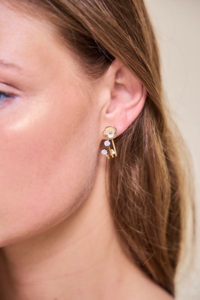 BOUCLES D'OREILLES EN ACIER