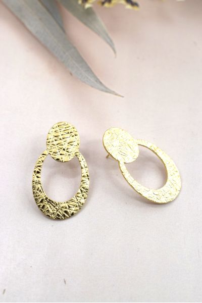 BOUCLES D'OREILLES EN ACIER