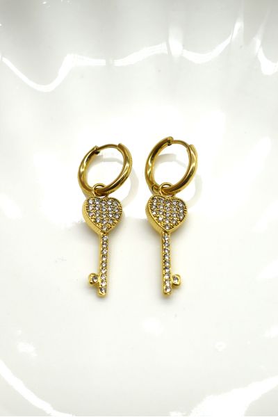 BOUCLES D'OREILLES EN ACIER