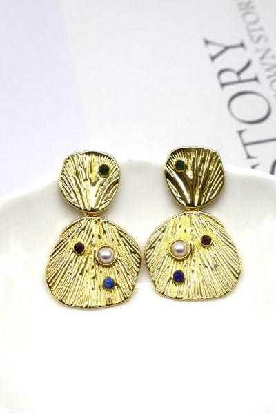 BOUCLES D'OREILLES EN ACIER