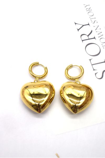 BOUCLES D'OREILLES EN ACIER