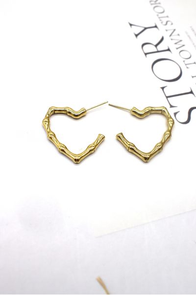 BOUCLES D'OREILLES EN ACIER