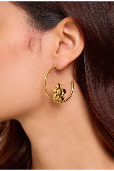 BOUCLES D'OREILLES EN ACIER