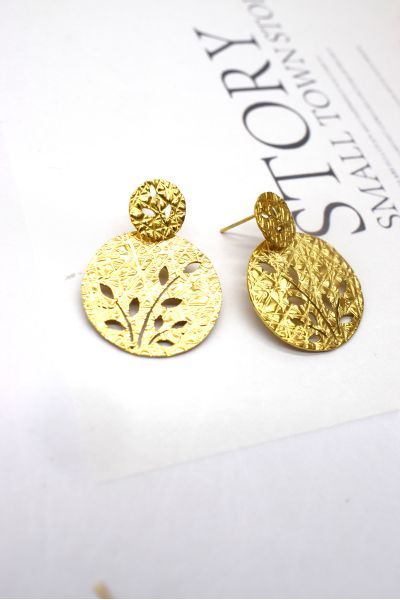 BOUCLES D'OREILLES EN ACIER