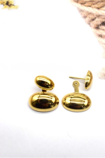 BOUCLES D'OREILLES EN ACIER