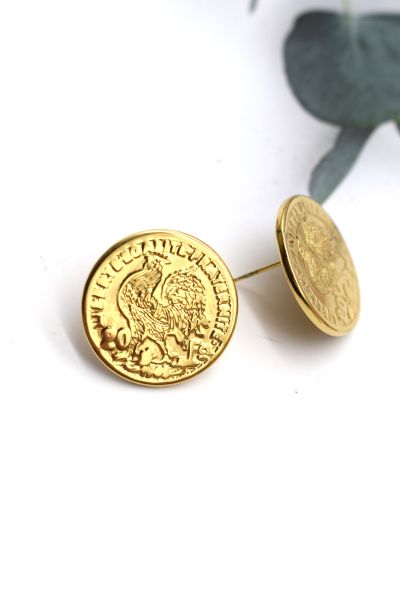 BOUCLES D'OREILLES EN ACIER