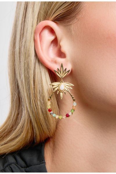 BOUCLES D'OREILLES EN ACIER