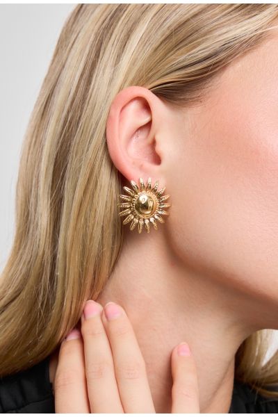 BOUCLES D'OREILLES EN ACIER