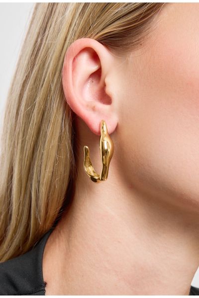 BOUCLES D'OREILLES EN ACIER