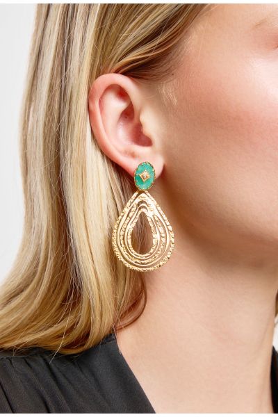 BOUCLES D'OREILLES EN ACIER