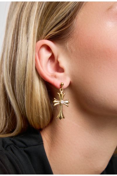 BOUCLES D'OREILLES EN ACIER